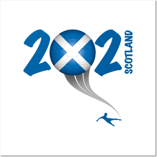 Scotland Euro Soccer 2021 Posters and Art